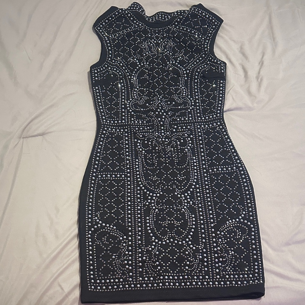 Black Embellished Dress